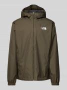The North Face Windbreaker mit Label-Print Modell 'QUEST' in Oliv, Grö...