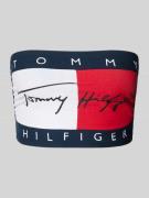 TOMMY HILFIGER Bandeau BH aus Baumwoll-Mix in Marine, Größe L