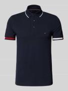 Tommy Hilfiger Slim Fit Poloshirt aus Baumwoll-Elasthan-Mix in Marine,...