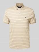 Tommy Hilfiger Regular Fit Poloshirt aus reiner Baumwolle in Beige, Gr...