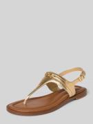 MICHAEL Michael Kors Zehentrenner mit Fesselriemen Modell 'MANDY' in G...