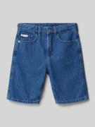 Calvin Klein Jeans Relaxed Fit Jeansshorts im 5-Pocket-Design in Blau,...