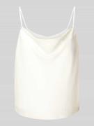 Jake*s Cocktail Blusentop mit Spaghettiträgern in Ecru, Größe 32