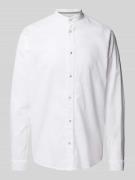 Tom Tailor Regular Fit Freizeithemd aus Leinen-Baumwoll-Mix in Weiss, ...