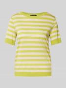 comma T-Shirt mit Rundhalsausschnitt in Gruen, Größe 44