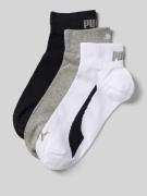 PUMA Socken im 3er-Pack in Weiss, Größe 39-42
