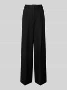 Weekend Max Mara Wide Leg Bundfaltenhose aus Viskose-Leinen-Mix Modell...