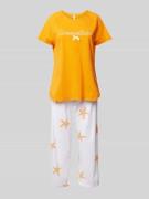 LOUIS & LOUISA Pyjama mit Statement-Stitching Modell 'Sommerliebe' in ...