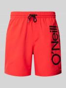 ONeill Badehose mit Label-Print Modell 'Original Cali' in Rot, Größe X...
