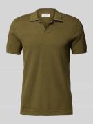 Casual Friday Regular Fit Poloshirt aus Baumwoll-Leinen-Mix Modell 'MA...