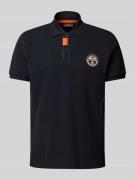 Napapijri Regular Fit Poloshirt mit Label-Stitching Modell 'CLANIS' in...