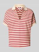 Tommy Hilfiger Relaxed Fit T-Shirt aus Lyocell-Mix in Rot, Größe XS