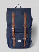 Herschel Rucksack mit Label-Patch Modell 'Little America™' in Marine, ...