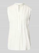 Marc O'Polo Relaxed Fit Blusentop aus reiner Baumwolle in Weiss, Größe...