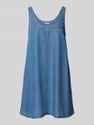 Noisy May Jeanskleid aus Lyocell mit Karree-Ausschnitt in Jeansblau, G...