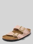 Birkenstock Slides mit Dornschließen Modell 'Arizona' in Rosa, Größe 3...