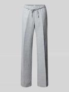 Brax Straight Leg Leinenhose mit Bindegürtel Modell 'STYLE.FARINA' in ...