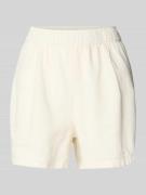 Review Relaxed Fit Shorts mit Leinen-Anteil in Offwhite, Größe L