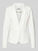 ICHI Blazer mit Paspeltaschen Modell 'KATE' in Weiss, Größe L