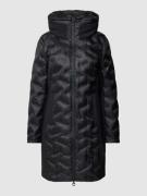 s.Oliver RED LABEL Hybridjacke mit Prägungen in Black, Größe 34