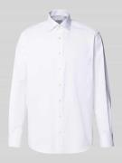 ETERNA Comfort Fit Business-Hemd mit Brusttasche in Weiss, Größe 40