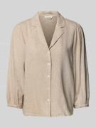 MSCH Copenhagen Relaxed Fit Leinenbluse mit Resortkragen Modell 'Penni...