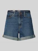 Levi's® 300 Mom Fit Jeansshorts mit Eingrifftaschen in Dunkelblau, Grö...