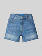 Hugo Blue Jeansshorts mit 5-Pocket-Design Modell 'Gimusa' in Jeansblau...