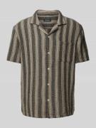 MCNEAL Freizeithemd mit Reverskragen in Black, Größe XXXL