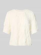 Jake*s Collection Regular Fit T-Shirt mit Rundhalsausschnitt in Ecru, ...