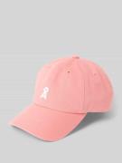 Armedangels Basecap mit Logo-Stitching Modell 'YENAAS' in Altrosa, Grö...