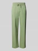 Blend Regular Fit Leinenhose mit Tunnelzug Modell 'BAY' in Oliv, Größe...