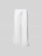 Juvia Loose Fit Culotte aus Baumwoll-Mix in Weiss, Größe S