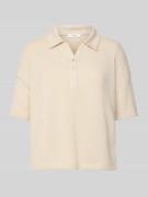 OPUS Strickpullover mit 1/2-Arm Modell 'Silkas' in Beige, Größe 38