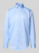 Christian Berg Men Regular Fit Business-Hemd mit Kentkragen in Hellbla...