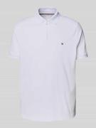 Tommy Hilfiger Regular Fit Poloshirt aus Baumwoll-Mix in Weiss, Größe ...