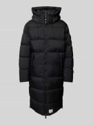 khujo Steppmantel mit Kapuze Modell 'RIGO' in Black, Größe L