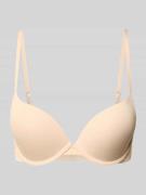 DORINA Push-up-BH mit verstellbaren Trägern Modell 'MICHELLE' in Beige...