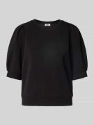 s.Oliver RED LABEL Regular Fit Sweatshirt aus Scuba in Black, Größe 40