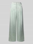 Jake*s Cocktail Cocktailhose aus Satin mit weitem Bein in Lind Melange...