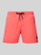 Jack & Jones Badehose mit elastischem Bund Modell 'STMAUI' in Pink, Gr...