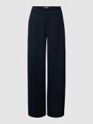 ICHI Stoffhose mit Paspeltasche am Gesäß Modell 'KATE' in Marine, Größ...