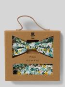 Prince Bowtie Fliege und Einstecktuch im Set in Gruen, Größe 1