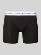 Tommy Hilfiger Trunks mit elastischem Bund im 3er-Pack in Black, Größe...
