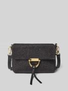 Abro Handtasche mit Schulterriemen Modell 'TEMI RAFFIA ' in Black, Grö...