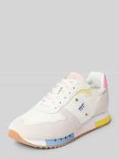 Blauer USA Sneaker mit Schnürverschluss Modell 'MELROSE02' in Weiss, G...