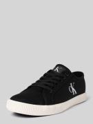 Calvin Klein Jeans Sneaker mit Label-Details in Black, Größe 36