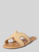 Steve Madden Slides mit Label-Detail Modell 'ZARNIA' in Beige, Größe 3...
