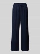 FREE/QUENT Straight Leg Leinenhose mit Eingrifftaschen Modell 'Lava' i...
