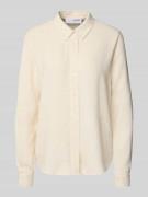 Selected Femme Regular Fit Bluse aus Viskose-Leinen-Mix Modell 'VIVA' ...